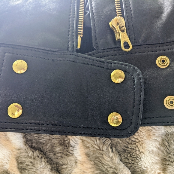 RootsxSmythe Collaboration Leather Jacket - Picture 4 of 6